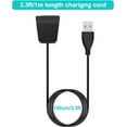 thumbnail image 3 of Tianle Charger Compatible with Fitbit Alta HR, Replacement USB Charging Cable Cord Clip Compatible with Fitbit Alta HR [2 Pack, 1m/3.3ft], 3 of 5