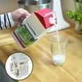 thumbnail image 2 of Opvise Dishwasher-Safe Ergonomic Milk Carton Holder with Anti-Slip Base, Food-Grade PLA for Half-Gallon Juice & Soda Bottles, 3D-Printed Rust-Resistant Kitchen Organizer A, 2 of 8