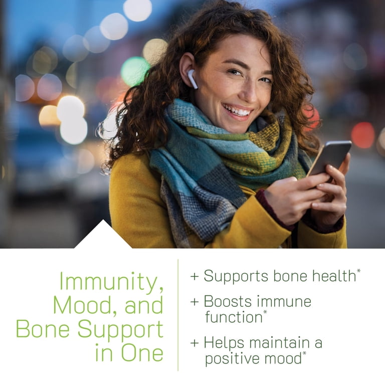 Walmart High Potency D3 & K2 Complex for Bone Health, Immune
