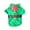 Green L, variant on DroolingDog Pet Dog Christmas Shirts Elf Costume Puppy Tshirt for Small Dogs, Green Red, 1PCS