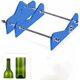 thumbnail image 1 of FlkwoHHerramienta profesional para cortar botellas de vidrio, vino, cerveza, cortador de botellas de vidrio para diferentes tamaños y formas, material acrílico y metálico (azul), 1 of 5