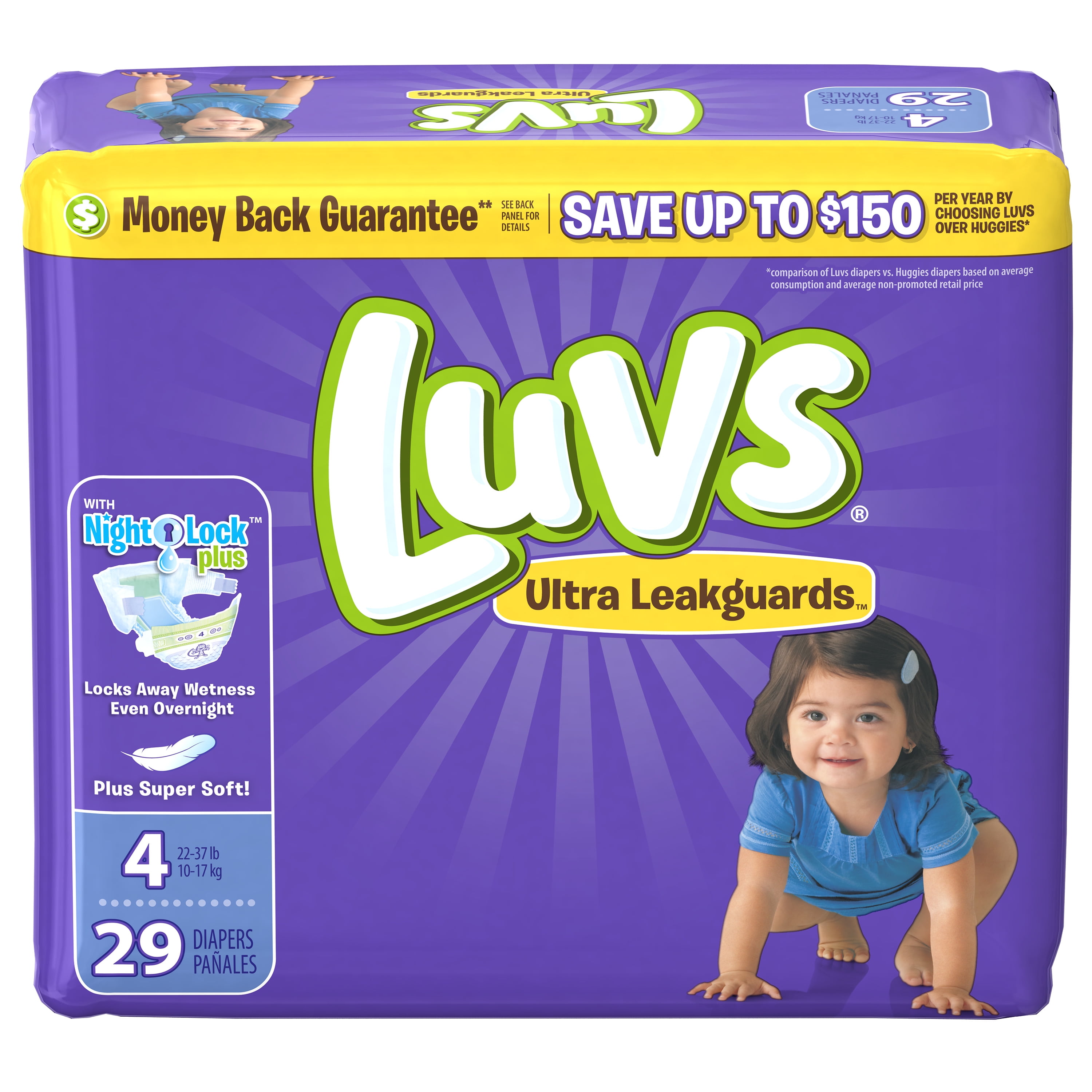 luvs pampers size 4