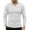 White, variant on Ambiloof Men's Slim Fit Muscular V-Neck Casual T-Shirt, Long Sleeve, Stylish Business Top Basic T-Shirt Black/2XL