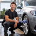 thumbnail image 3 of Long Handle Car Wheel Brush Plush Tire Cleaning Tool Soft Bristle Rim Brush for Wheels Tires and Trim Detailing, 3 of 6