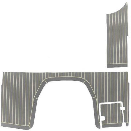 Chaparral Boat Swim Platform Mats 60.00475 | 257 SSX Silver (Set of 3)