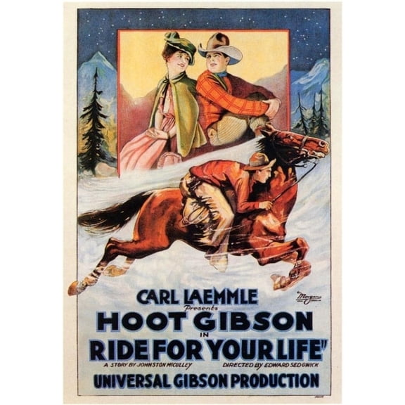 Posterazzi MOVEF3342 Ride for Your Life Movie Poster - 27 x 40 in.