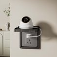 thumbnail image 2 of Bathroom Outlet Shelf, Wall Outlet Shelf, Wall Mounted Outlet Shelf Space-Saving Wall Shelf, Outlet Shelf Wall Holder,Vertical Decorative Wall Holder Home Extender Decor For Routers, Bathroom 2PC, 2 of 18