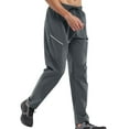 thumbnail image 4 of Zylarhe Casual Pants for Men Men's Outdoor Quick Drying Pants Men's Hiking Pants Casual Breathable Stretch Sports Pants Loose Charging Pants Comfortable, 4 of 5
