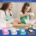 thumbnail image 7 of Wipe Holder, Large Capacity Wipe Holder Seal, Wipes Case Dustproof Wipes Box with Lid Keep Diaper Wipes Fresh, Resistant To Falling, And Not Easy To Scratch(White), 7 of 7