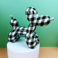 thumbnail image 4 of Escultura de perro con globo nórdico, adorno decorativo artesanal, figurita de Animal Simple para comedor, estantería, decoración de , cafetería, Negro Baoblaze linda escultura, 4 of 8