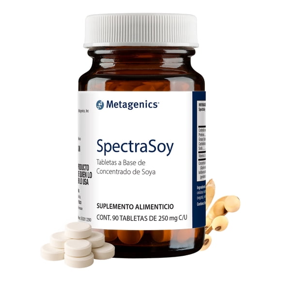 SpectraSoy, frasco con 90 tabletas de 0,25 g c/u