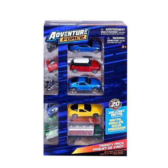 Adventure Force 3" 20 Pack Die-Cast Vehicles