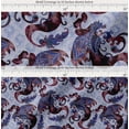 thumbnail image 2 of Soimoi Cotton Cambric Fabric Leaves Paisley Print Fabric by Yard 42 Inch Wide, 2 of 7