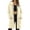 Beige, variant on Long Hoodies for Women Full Zipper Plain Hoodie Dress with Pockets Cardigan Hooded Sweatshirt Women Jacket Coat,5XL,Navy