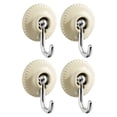 thumbnail image 2 of Adhesive Hooks, 4pcs Practical  Door Hooks  for Home Bathroom Kitchen, 2 of 8
