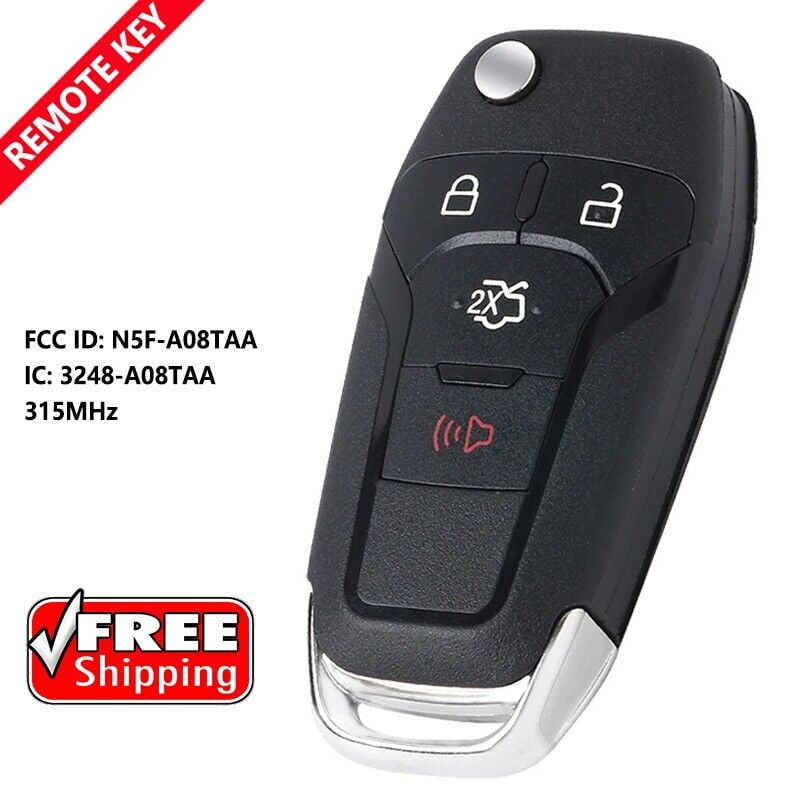 For 2013 2014 2015 2016 Ford Fusion Keyless Entry Remote Flip Key Fob