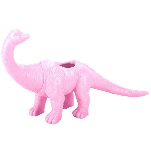 Dinosaur Animal Flower Pot Cactus Succulent Plant Garden Decoration (Pink)