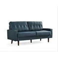 thumbnail image 5 of Uspridefurniture Acire 69.3" Faux Leather Cushion Back Sofa, Blue, 5 of 5