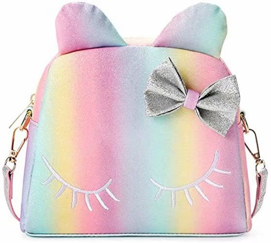 girls cat purse