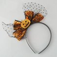 thumbnail image 3 of Yazoeia Bandeau Citrouille Festive avec Nœud Multicolore CJB12-1631, 3 of 6