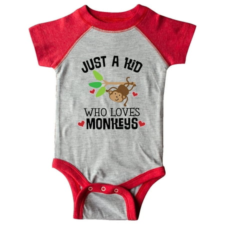 

Inktastic Monkey Lover Jungle Animal Gift Baby Boy or Baby Girl Bodysuit