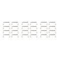 thumbnail image 4 of Maytalsory 1:12 Mini Pulls Arch Shape for Gate Closet Large 4Pcs Silver Small 8 Pcs 3Set, 4 of 6