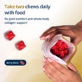 thumbnail image 6 of Metagenics StayStrong+ 4-in-1 Collagen Whole Body Chew - Multi Collagen Peptides & UC-II - Joint Support, Skin & Nail Health - Berry Flavor - 30 Chews, 6 of 7