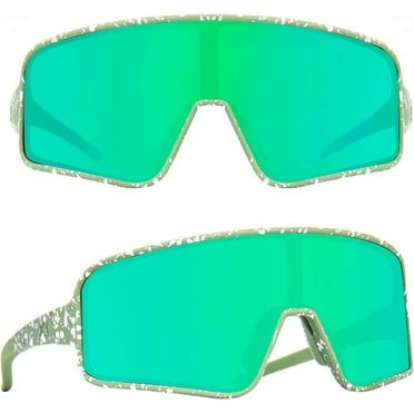 Polarized Sunglasses for Men Women, Windproof Outdoor Sports Cycling Running UV400 Protection Sun Glasses 8121