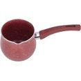 thumbnail image 1 of Mini Milk Coffee Pot Non Stick Coffee Warmer Pot Mini Milk Pan Aluminum Alloy Anti Scalding Saucepans for Cooking (Red), 1 of 8