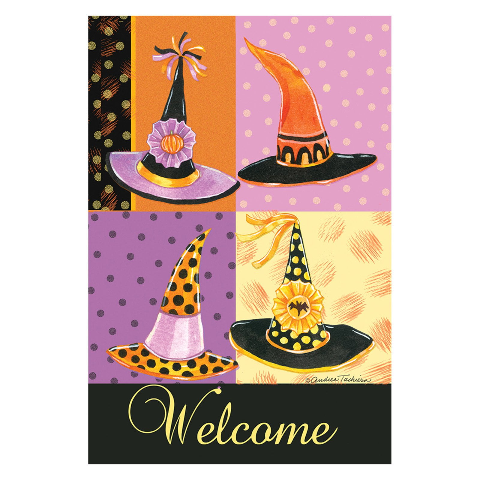 Toland Home Garden Witchy Welcome Flag - Walmart.com - Walmart.com