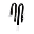 thumbnail image 1 of GROWTH TANK Aquarium Lily Pipe Inflow Outflow s Easy Installation Tank s 16mm Black, 1 of 9