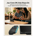 thumbnail image 3 of Belkin Nintendo Switch 2 Case Grip, Dockable & Quick-Release Design, Ergonomic Non-Slip, Kickstand Compatible Protective Case, Comfortable Joy-Con 2 Handheld Grip, Switch 2 Gaming Accessories - Black, 3 of 7