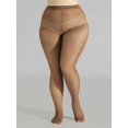 thumbnail image 5 of Womens Ultra-Thin Coffee Brown Pantyhose, 1 Pair, 5 of 8