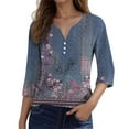 thumbnail image 1 of Icvfdpl Chemises Femmes Décontractées Jacquard Manches Courtes Blouse Usage Quotidien Mode L, 1 of 5