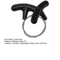 thumbnail image 7 of sunsanly Stainless Steel Cable Saw Hand Pocket String Rope Saw with Handle Ergonomic Grip Portable Emergency Survival Saw PVC Pipe Cutting Tool, 7 of 7