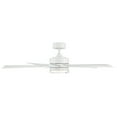thumbnail image 4 of Wynd 52" Matte White Integrated LED Smart Ceiling Fan with Remote Control, 4 of 10