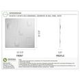 thumbnail image 2 of Ekena Millwork 19 5/8"W x 19 5/8"H Avila EnduraWall Decorative 3D Wall Panel (10-Pack for 26.75 Sq. Ft.), 2 of 12