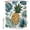 Gold, variant on Yellow Pineapple Shower Curtain Set with Hooks, Green Monstera Leaves Tropical Botanical Summer Water Repellent Shower Curtains for Bathroom Decor Sturdy Shower Curtain, Machine Washable 36x72 Inch