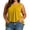 Yellow, variant on Women's Chiffon Tank Top Elegant Ruffled Hem Sleeveless Blouse Loose Flow Summer Tunic for Casual Wear
