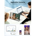 thumbnail image 6 of Wireless Portable Monitor 18.5 inch 1080P 100Hz, No Cables Needed to Connect Phone/Laptop, 4H Battery Auto-Rotate, IPS 123% sRGB USB-C HDMI Travel Display for Remote Work Streamers Coders, 6 of 10
