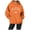 Y1-Orange, variant on Oversize Hoodies for Women Trendy New York Letter Print Long Sleeve Hooded Drawstring With Pocket Lightweight Sweatshirts White
