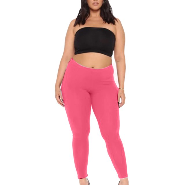 EYIIYE Leggings d'Exercice de Yoga pour Femmes Grande Taille, Rehausse-Fesses, Pantalon d'Entraînement