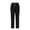 Black, variant on Chiccall Men's Scrub Pants Solid Stretch Straight Barrel Elastic Waist Drawstring Nursing Scrub Pants with Multiple Pockets
