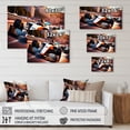 thumbnail image 4 of Designart Racing car in Monaco GP XI Canvas Wall Art, 4 of 5