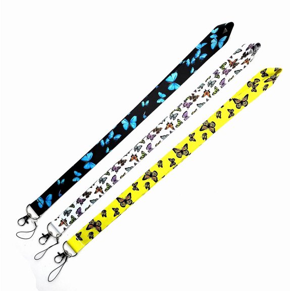 Amaiiu Keychain Lightweight Portable Strap Key Ring Unisex Cutting Ferrule Anti-lost Safety Hang Holder Accessory Keys Wallet White