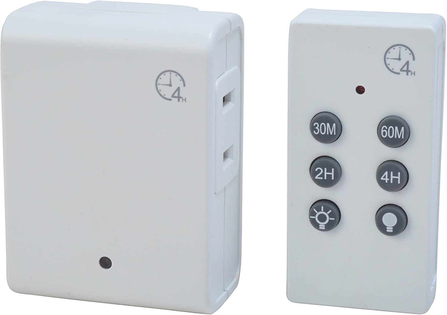 Woods 59781WD Indoor Wireless Remote Control Timer with Countdown, Plug