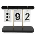 thumbnail image 2 of Vintage Perpetual Standing Flip Calendar, Large Display Desk Decor Calendar For  With Creative Design, Multifunctional And Precise Date Display, 2 of 8