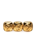 thumbnail image 1 of Pre-Owned CHANEL Triple Coco Mark Vintage Brooch Gold Plated Women's (Good), 1 of 3