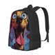 thumbnail image 1 of Easygdp Cartoon Big-Eyed Dog Mochila de Gran Capacidad Minimalista Ideal para Escuela, Viajes y Uso Diario, 1 of 6