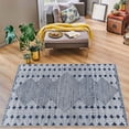 thumbnail image 3 of Traditional Vintage Style Rugs, Rustic Modern Rug, Blue Area Rugs, Rug for Living Room, Rug for Bedroom, Dining, Kitchen Rug, Floral Rug, 3 of 8